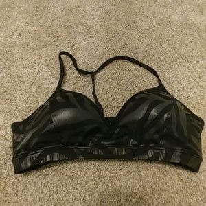 Forever 21 zebra print sports bra